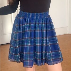 American Apparel Chiffon Mini Skirt